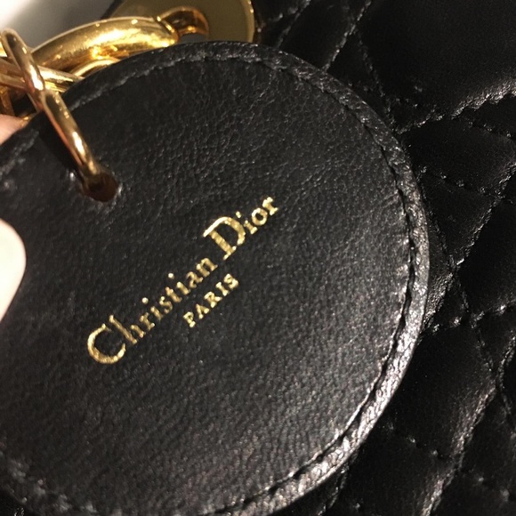 CHRISTIAN DIOR Lady Dior bag vintage - Picture 6 of 8